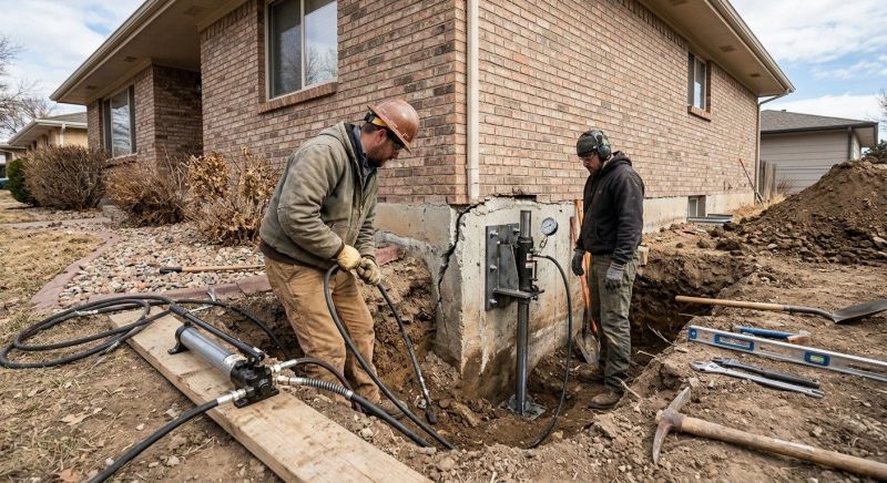 Foundation Stabilizing in Roanoke, VA