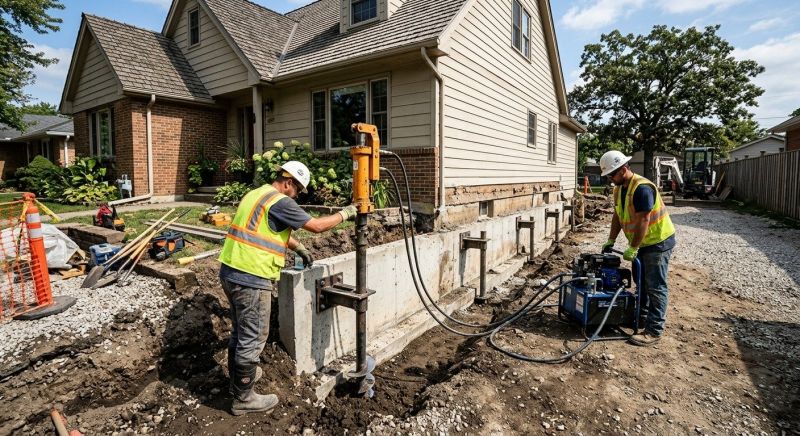 Foundation Stabilizing in Salem, VA