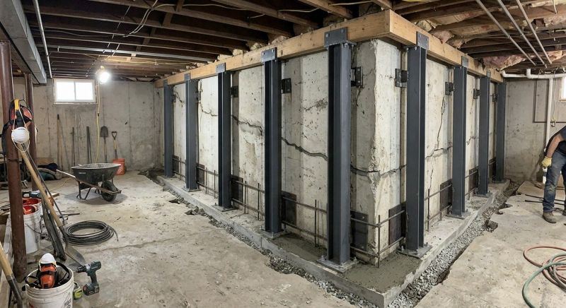 Foundation Strengthening in Christiansburg, VA