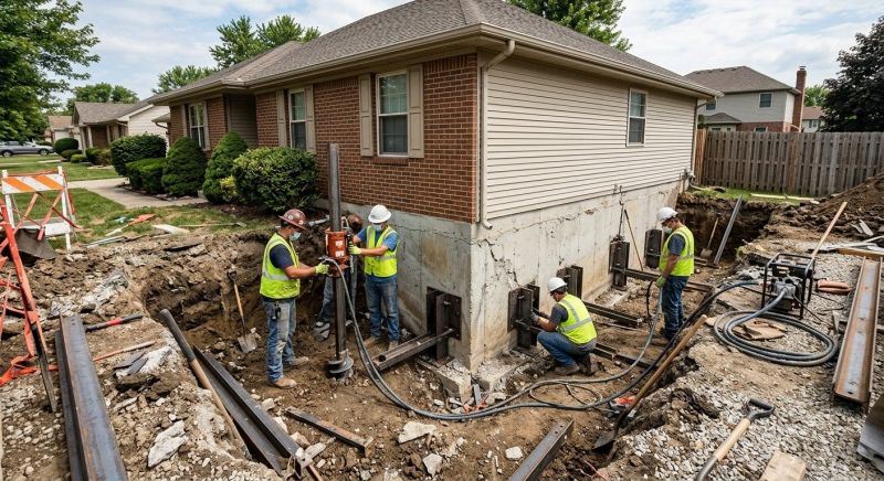 Foundation Structural Repair in Boones Mill, VA