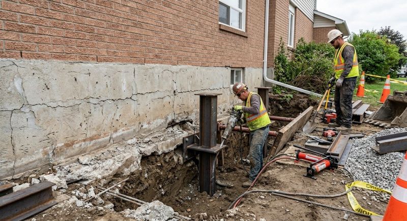 Foundation Structural Repair in Dublin, VA