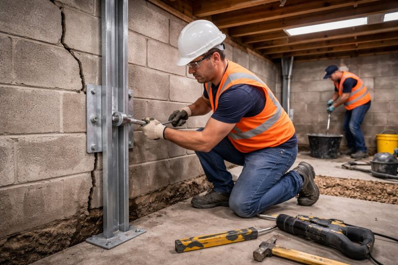 Foundation Structural Repair in Dublin, VA