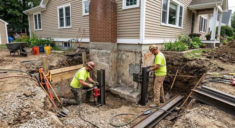 Foundation Structural Repair in Roanoke, VA