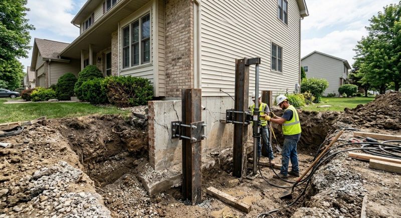 Foundation Underpinning in Christiansburg, VA