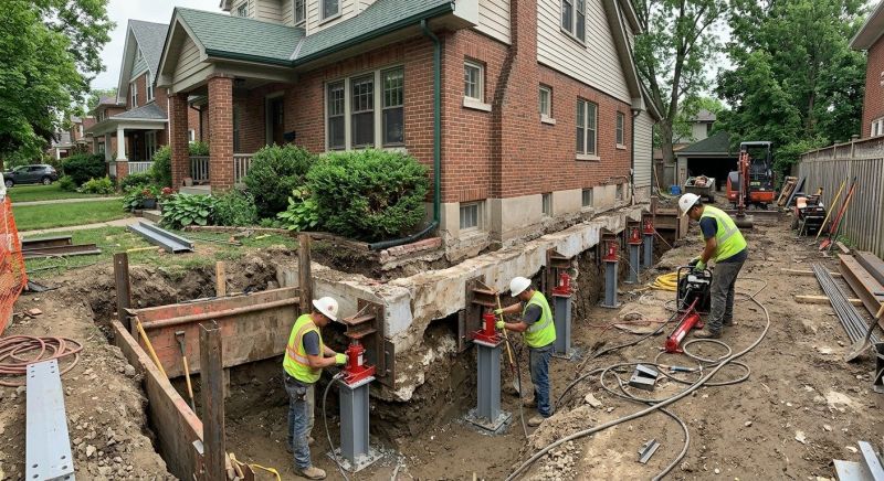 Foundation Underpinning in Christiansburg, VA