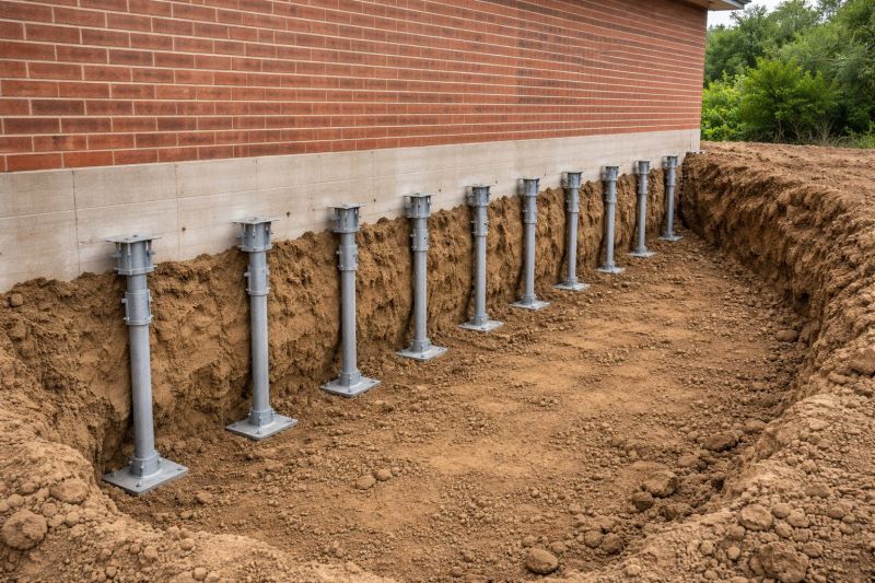 Helical Pile Installation in Christiansburg, VA