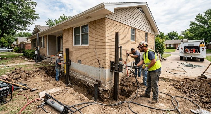 Home Foundation Leveling in Boones Mill, VA