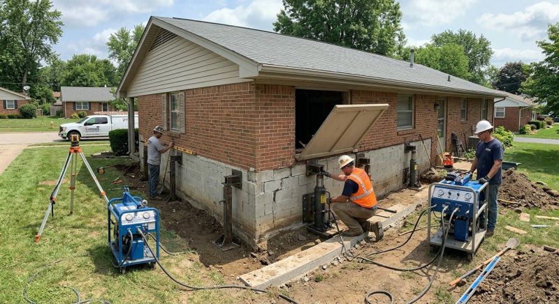 Home Foundation Leveling in Dublin, VA