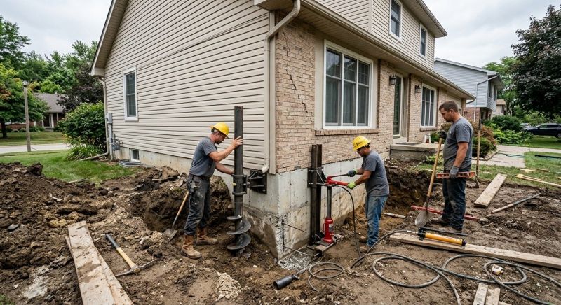 Home Foundation Repair in Blacksburg, VA