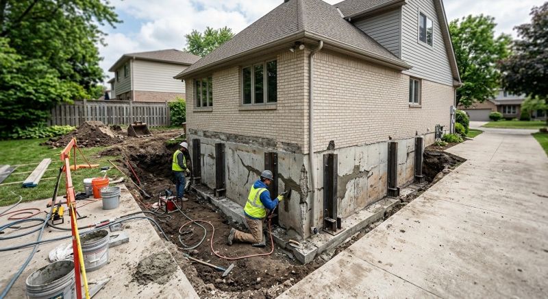Home Foundation Repair in Blacksburg, VA