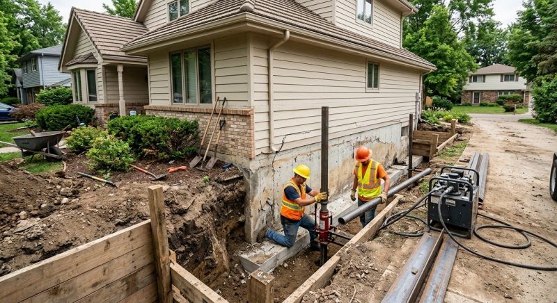 Home Foundation Repair in Roanoke, VA