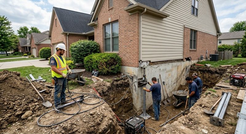 Home Foundation Repair in Roanoke, VA