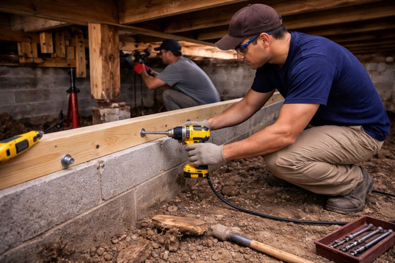 House Foundation Repair in Dublin, VA