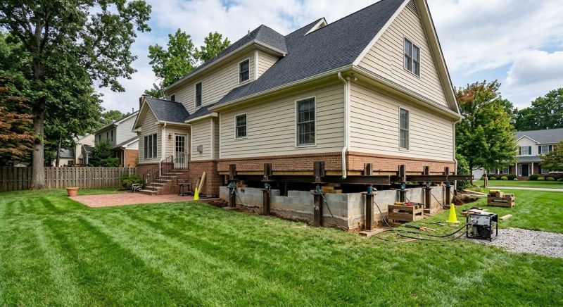 House Leveling in Dublin, VA