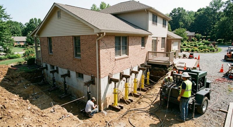 House Settling Repair in Christiansburg, VA
