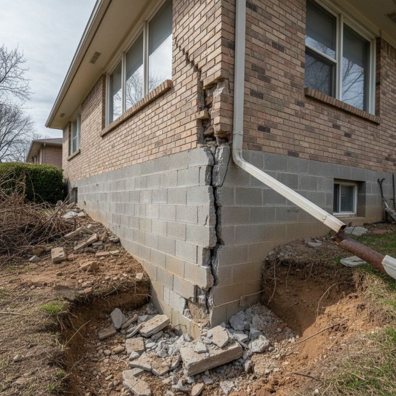 House Settling Repair in Christiansburg, VA