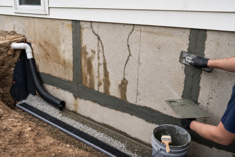 Leaking Foundation Repair in Christiansburg, VA