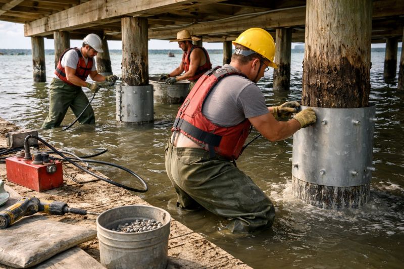 Piling Repair in Christiansburg, VA