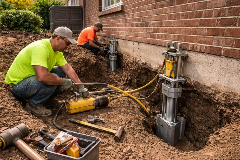 Settling Foundation Service in Christiansburg, VA