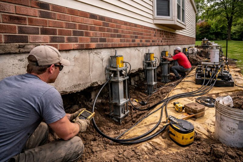 Settling Foundation Service in Salem, VA