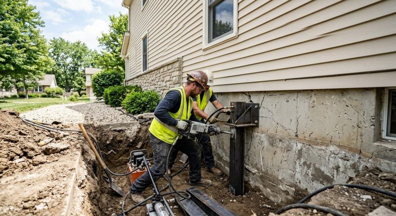 Structural Foundation Repair in Blacksburg, VA