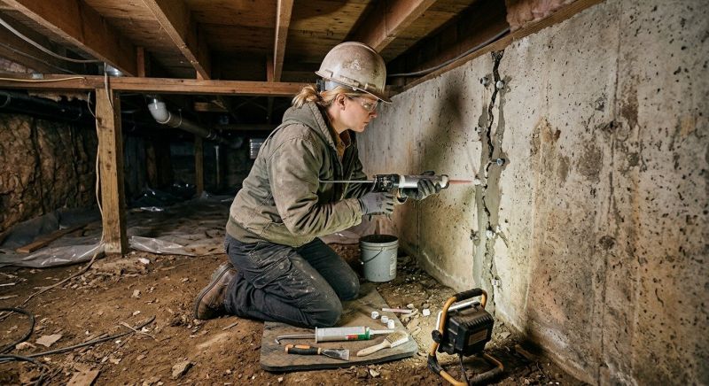 Structural Foundation Repair in Boones Mill, VA