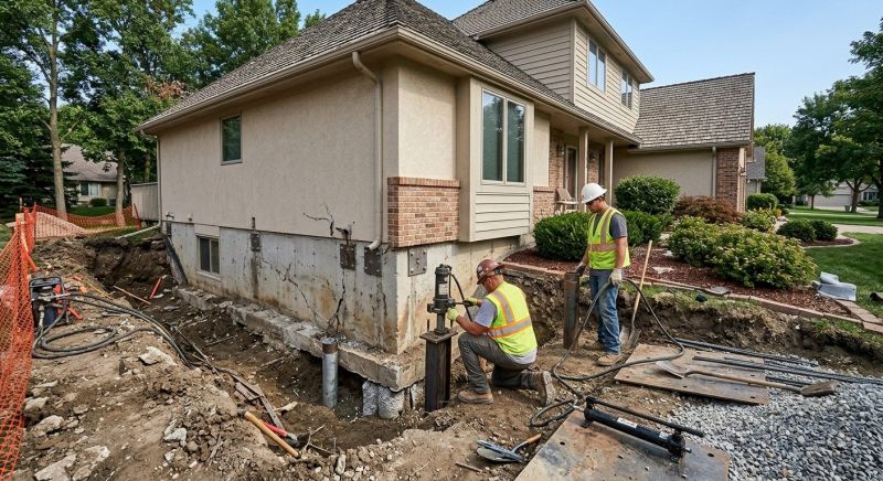 Structural Foundation Repair in Christiansburg, VA
