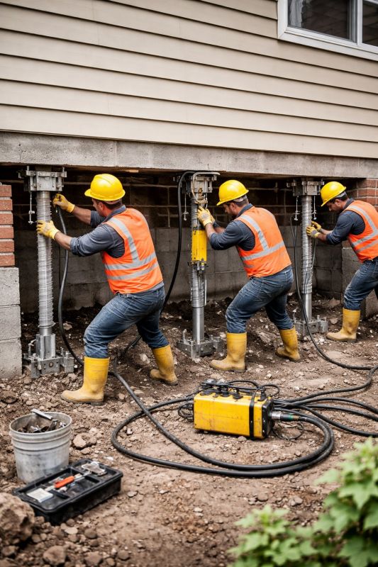 Foundation Stabilizing in Boones Mill, VA